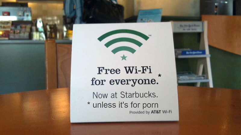 wifi ở cafe