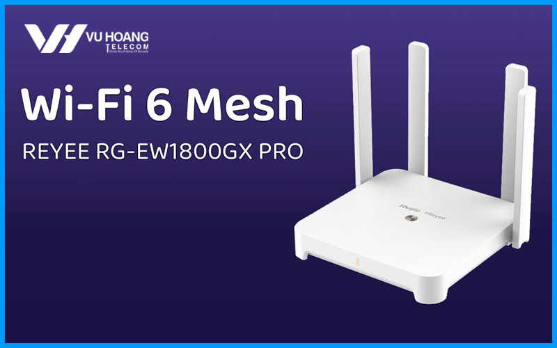 Bán RUIJIE RG-EW1800GX PRO Home Router Wi-Fi 6 tốt nhất cho mọi nhu cầu